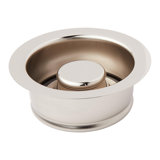 3-1/2" Brass Kitchen Garbage Disposal Flange and Stopper
