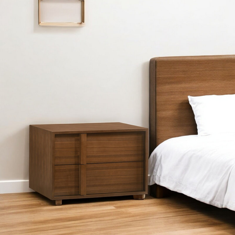 28'' W Solid Wood Nightstand
