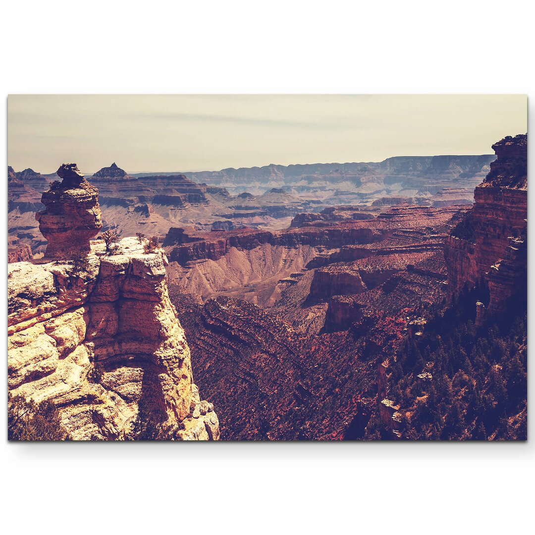 Leinwandbild Wunderschöne Felsschlucht Grand Canyon