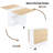 Folding Dining Table with Drawers and Cabinets-866305593