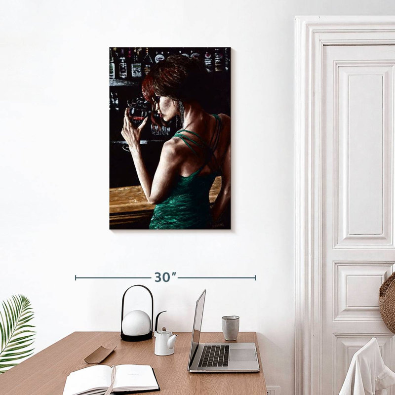 Leisha Looking For Love Tonight, 30" H x 20" W