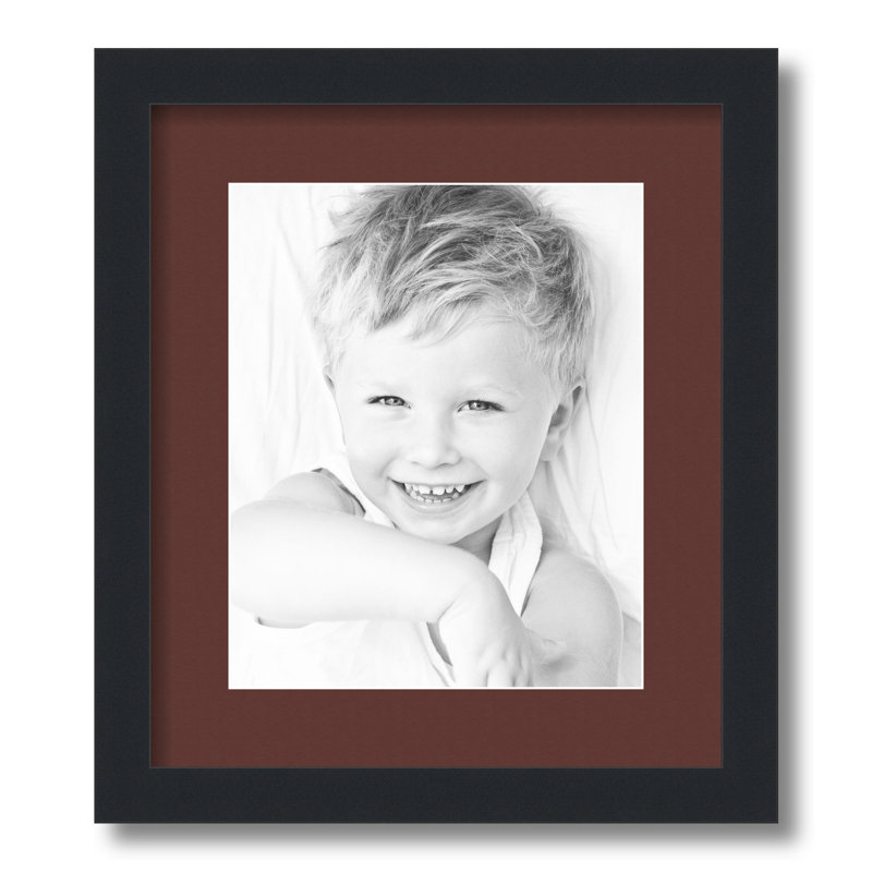 Cadre pour photo simple 8,5 po x 11 po, Marron