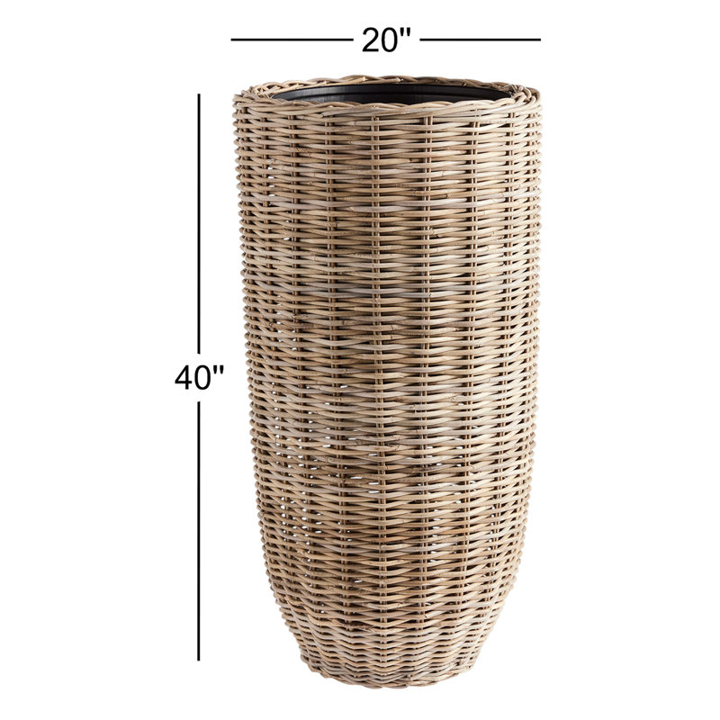 Handmade Planter, 40'' H X 20'' W X 20'' D