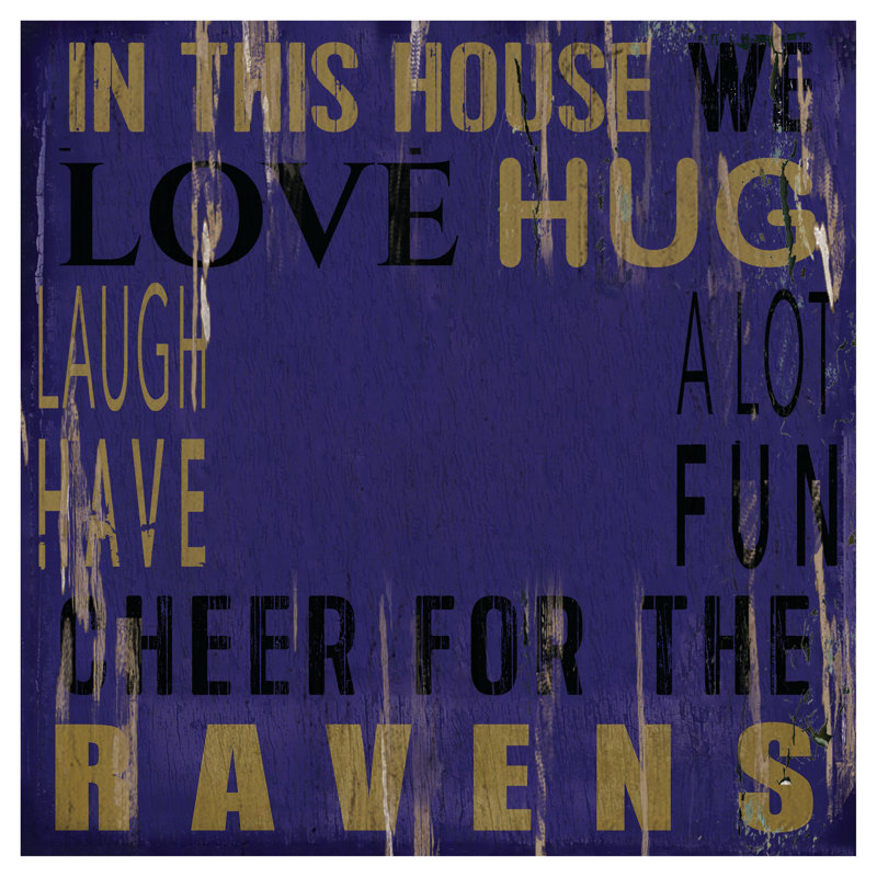 Wall Decor, Baltimore Ravens