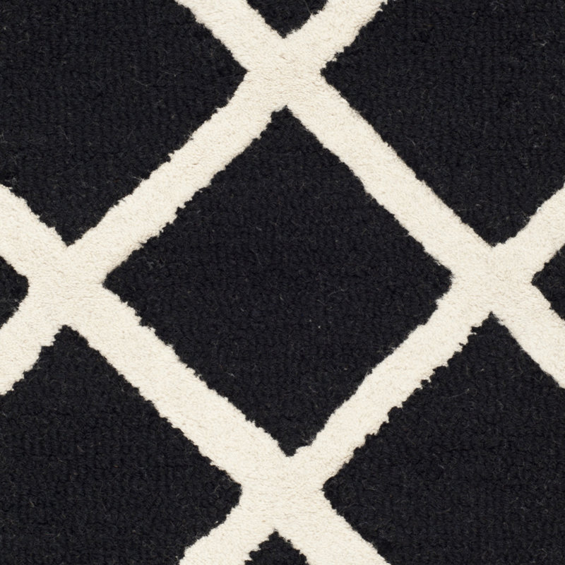 Sandhurst Geometric Wool Hand Woven Area Rug, Rectangle 183 x 274 cm