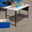 Lifetime Heavy Duty Outdoor Cornhole, Ladderball Game and Folding Table Combo Set