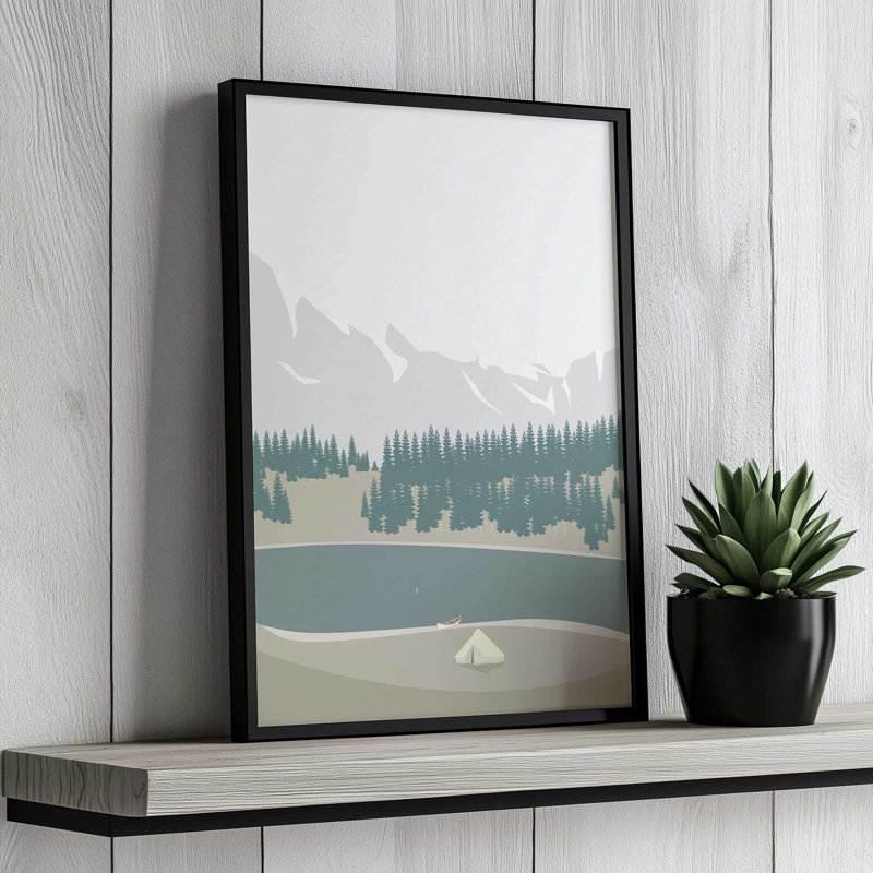 LEJR par Swen, reproduction d'art, H 18 po x l 12 po, Doré