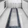 Non-Slip Bordered Area Rug For Living Room, Hallway Runner, Entryway Rug