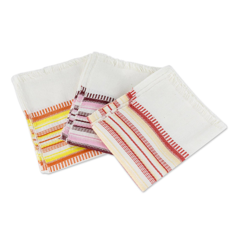 Linge à vaisselle, Rouge/blanc