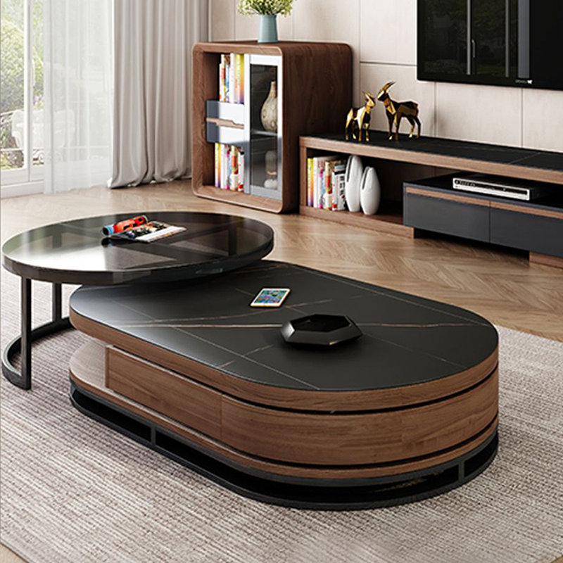 Table à thé New Design, Noir, noir, noir, noir