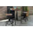 Passarella Swivel Adjustable Height Counter Stool with Metal Frame