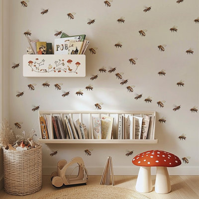 Retro Flowers And Plants Wall Decals