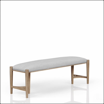 Banc couleur sable, banc simple, confortable et durable au design simple