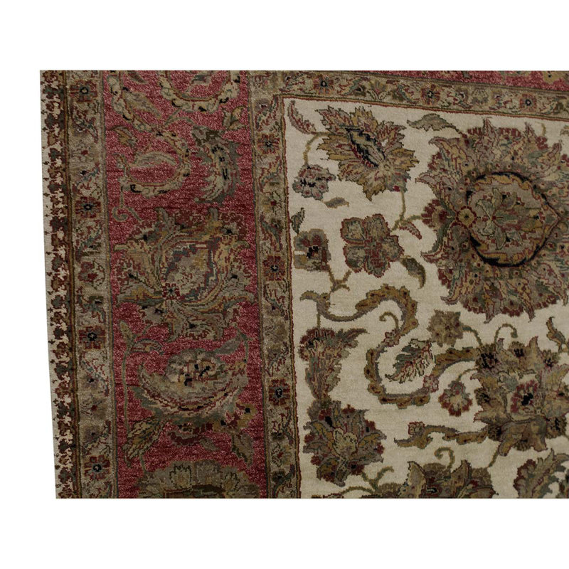 Wool Oriental Area Rug, Rectangle 9' x 11'6"