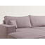 6 Seater Velvet and Corduroy Reclining Corner Sofa with Storage-1419045533
