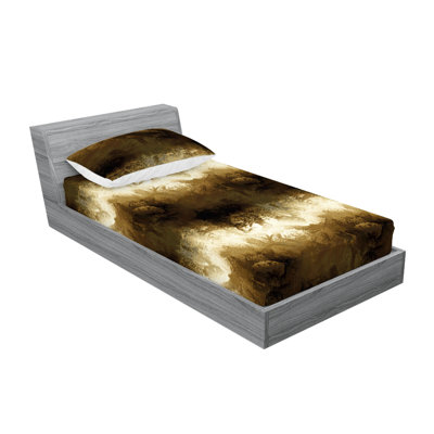 Ambesonne Fitted Sheet & Shams