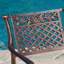 Chaise de patio empilable Tennille