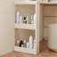 Coiffeuse avec miroir lumineux, 6 tiroirs