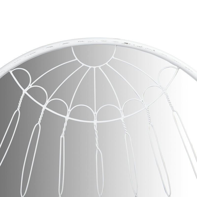 Miroir mural Boxborough, Blanc