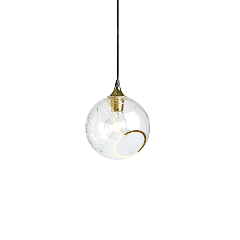Ballroom 1 - Light Pendant, 10" H x 8" W x 8" D, Diamond