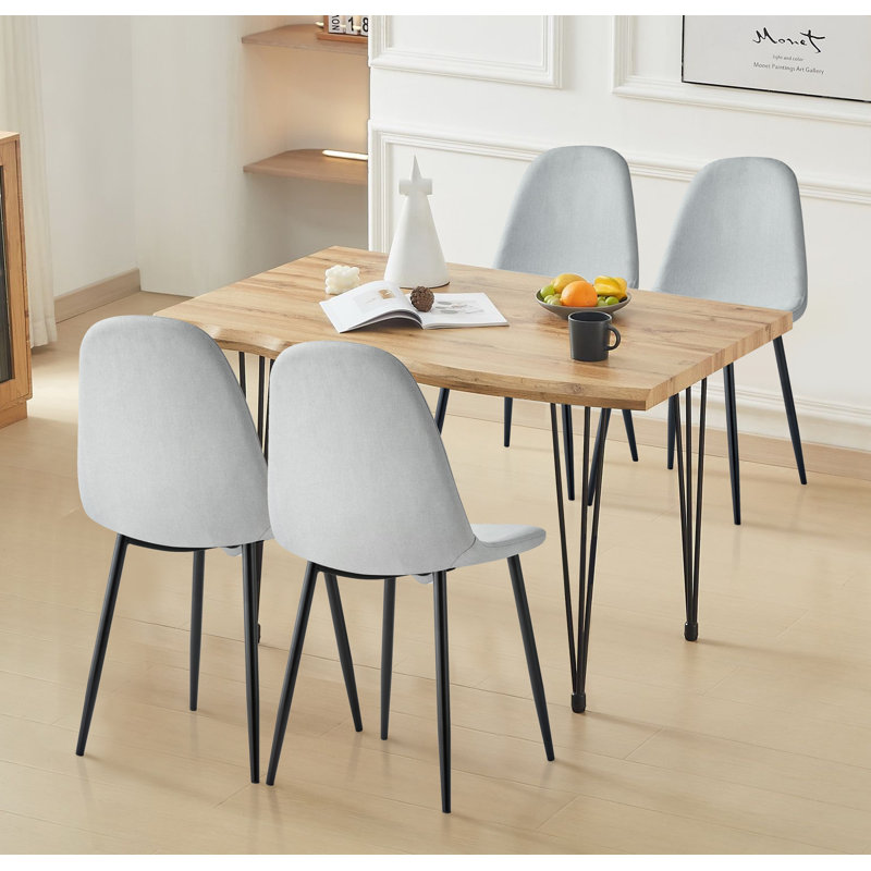 Mose 4 - Person Dining Set, 76cm H x 120cm L x 80cm W