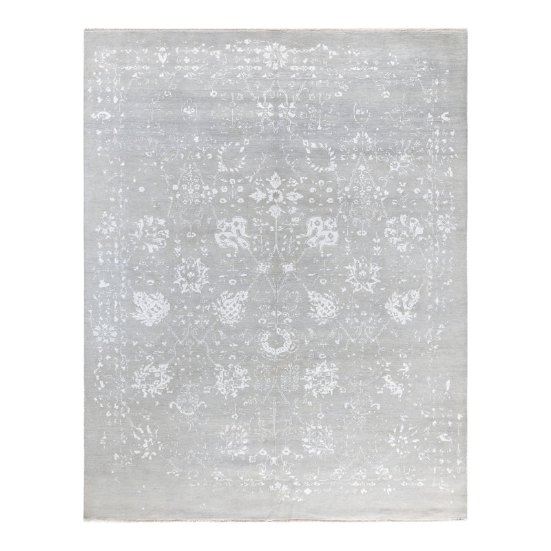 Overdyed One-of-a-Kind 8' 0" X 10' 2" Hand Knotted Area Rug