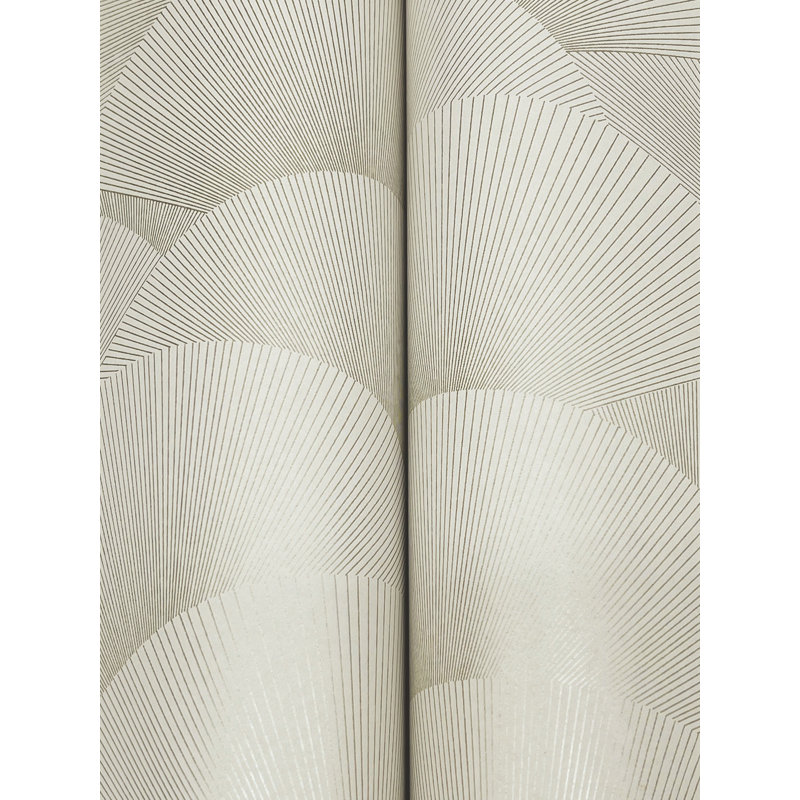 Papier peint coquille du matin, Brun