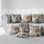 Coussin en faux suède Cobalt Meadow-111762229-111762231