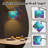 Arc Floor Lamp Underwater Ocean Scene Sea Turtle Colorful Fish Jellyfish Floor Lamps with Remote LED Lights Adjustable Lamp Shades Tall Standing Lamps for Reading Office Living Room