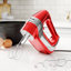 Hamilton Beach® Professional 5 Speed Hand Mixer Red