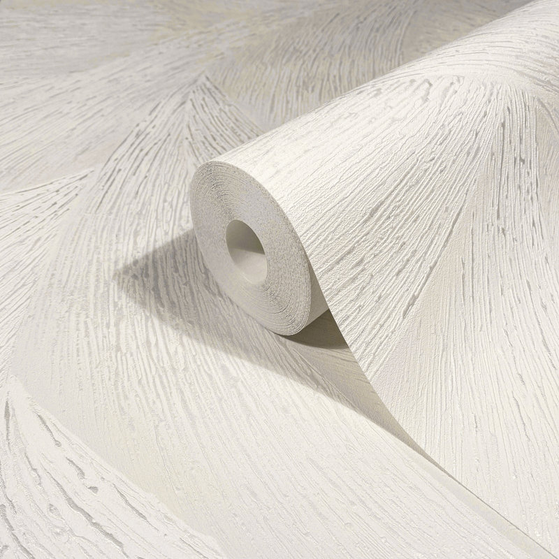 Galerie Odyssey Wave Pattern Wallpaper, White