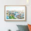 Rooftop View of Gran Canaria - Picture Frame Painting Print-56705330-56705331