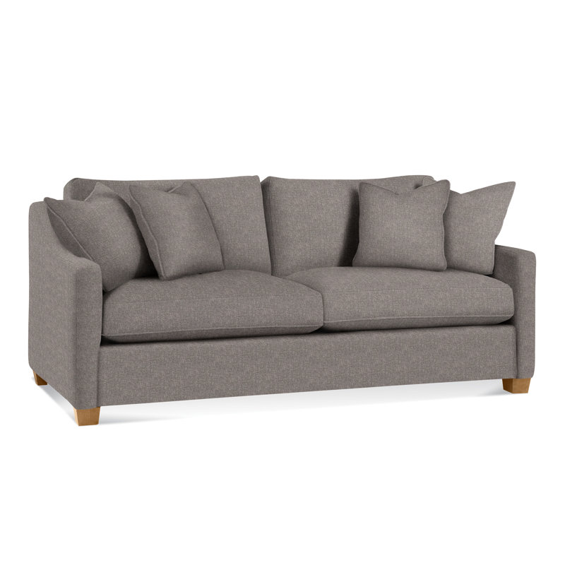 Oliver Sofa, White Sugar Performance; 0863-91, Honey