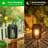 Solar Lanterns Outdoor Hanging, Upgraded Bright Waterproof Lantern For Outside, Over 12hrs Powered Lights For Garden, Yard, Patio Decor-121543808