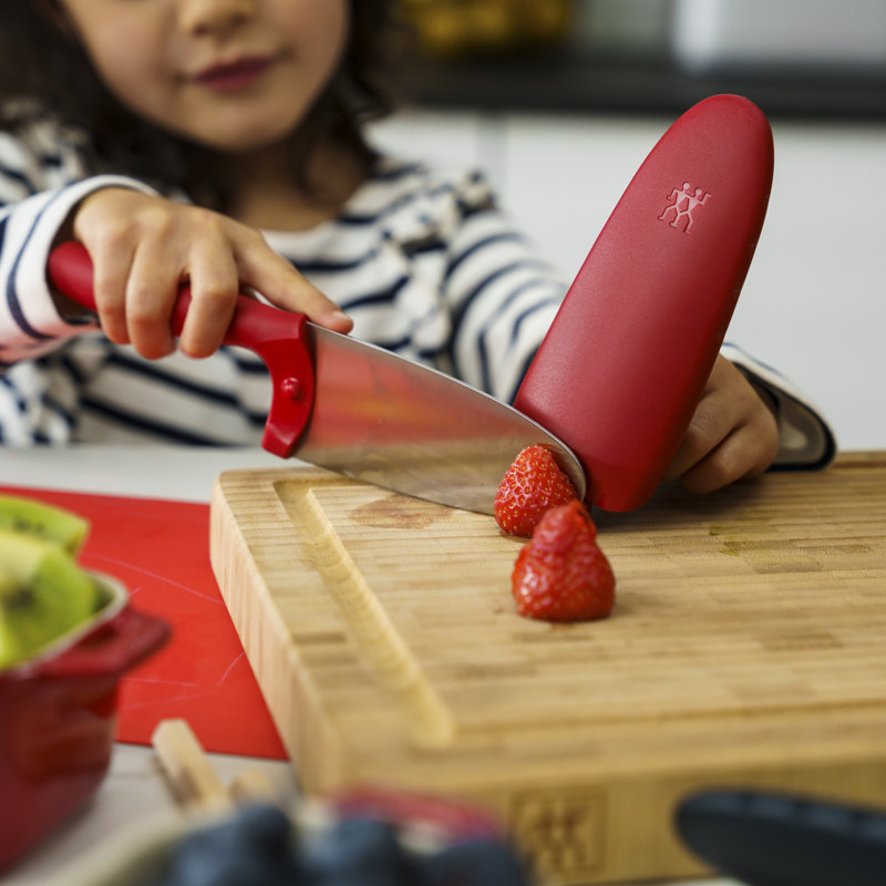 ZWILLING Twinny Kids Chef’s Knife, Red