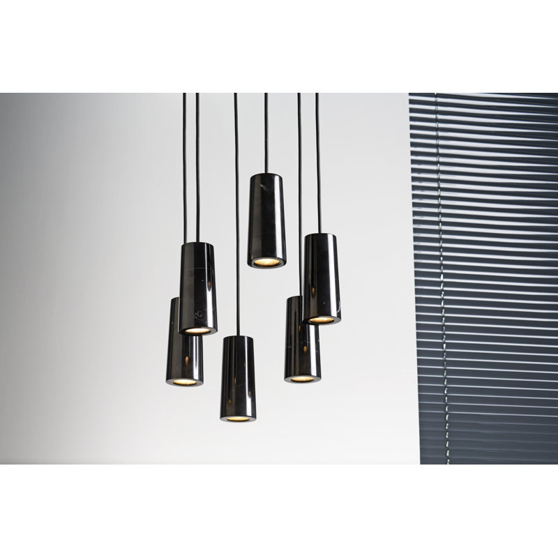 Core 6 - Light LED Pendant, Nero Marquina