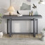 Console en bois avec base à tréteaux-1490208895-1498706490