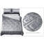 Daisie Velvet Decorative Quilted Bedspread-1772722026