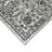 Calam Traditional Bordered Durable Performance Charcoal Gray Area Rug-321806278