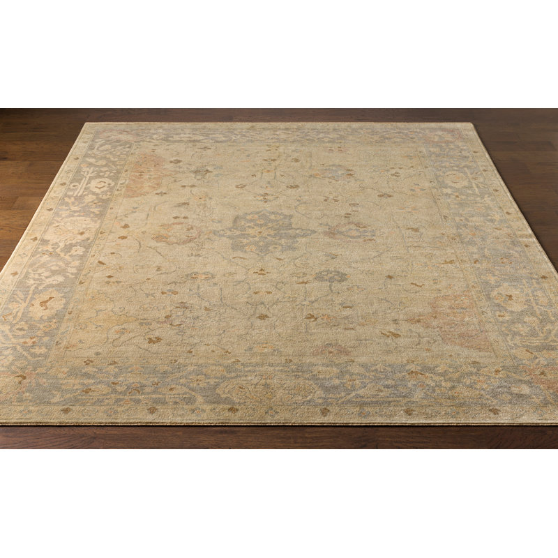Hardman Wool Oriental Indoor Rug, Rectangle 8' x 10'