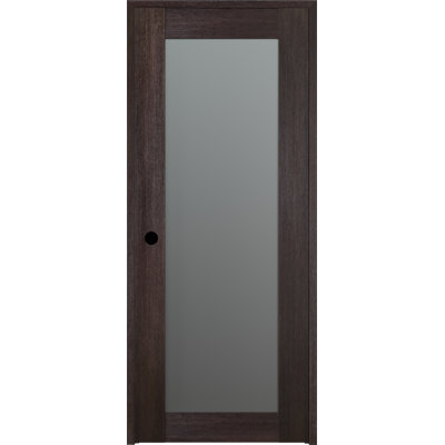 Avon 79.37'' Solid + Manufactured Wood Paneled without Installation Hardware Kit Prehung Door