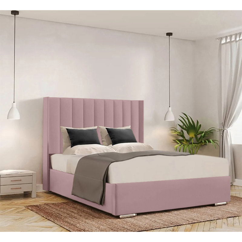 Chiedu Bed Frame, Single, Lilac
