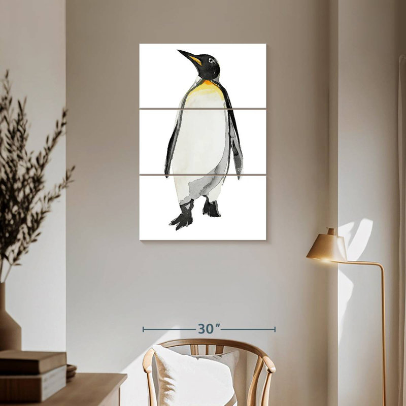 Brampt Penguin I, 57" H x 36" W