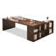 Bureau simple en bois massif en forme de L Simple Modern-1240261188