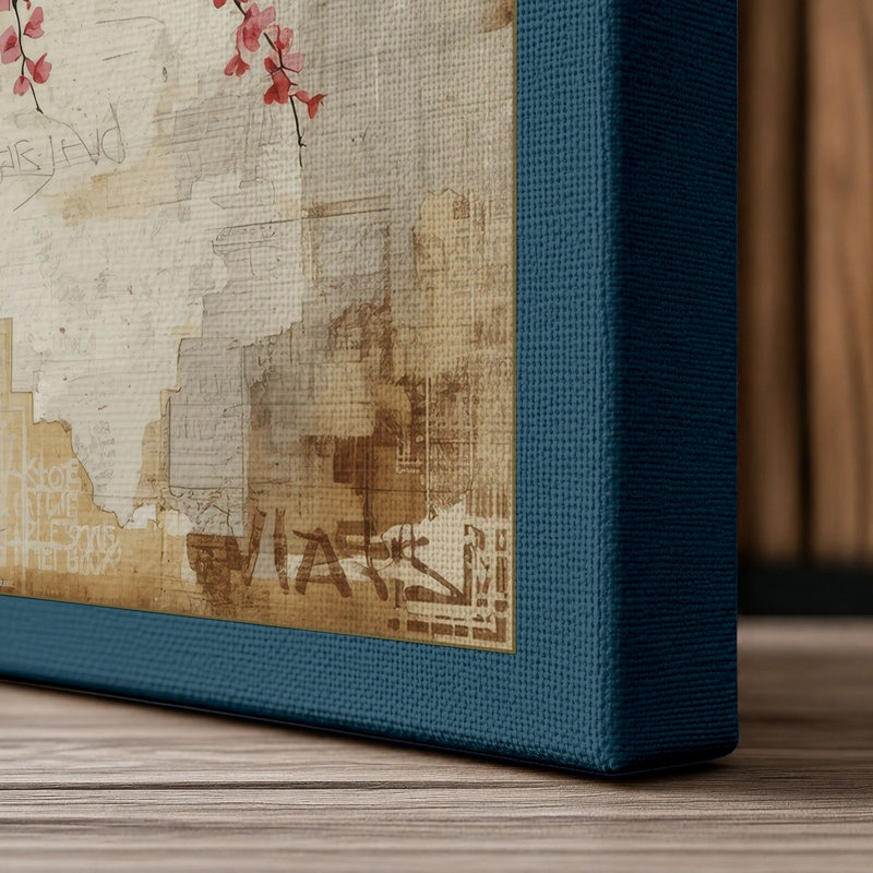 Print, 30x20 - 76.2 x 50.8 cm, Teal Border