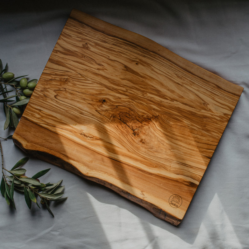 Muebles Siolca Olive Wood Kitchen Board, 30cm x 40cm