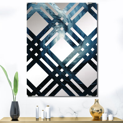 Ferenc - Grand miroir mural Tachisme MIR136211