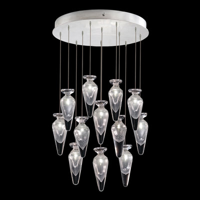 Luminaire suspendu rond l 21 po Essence
