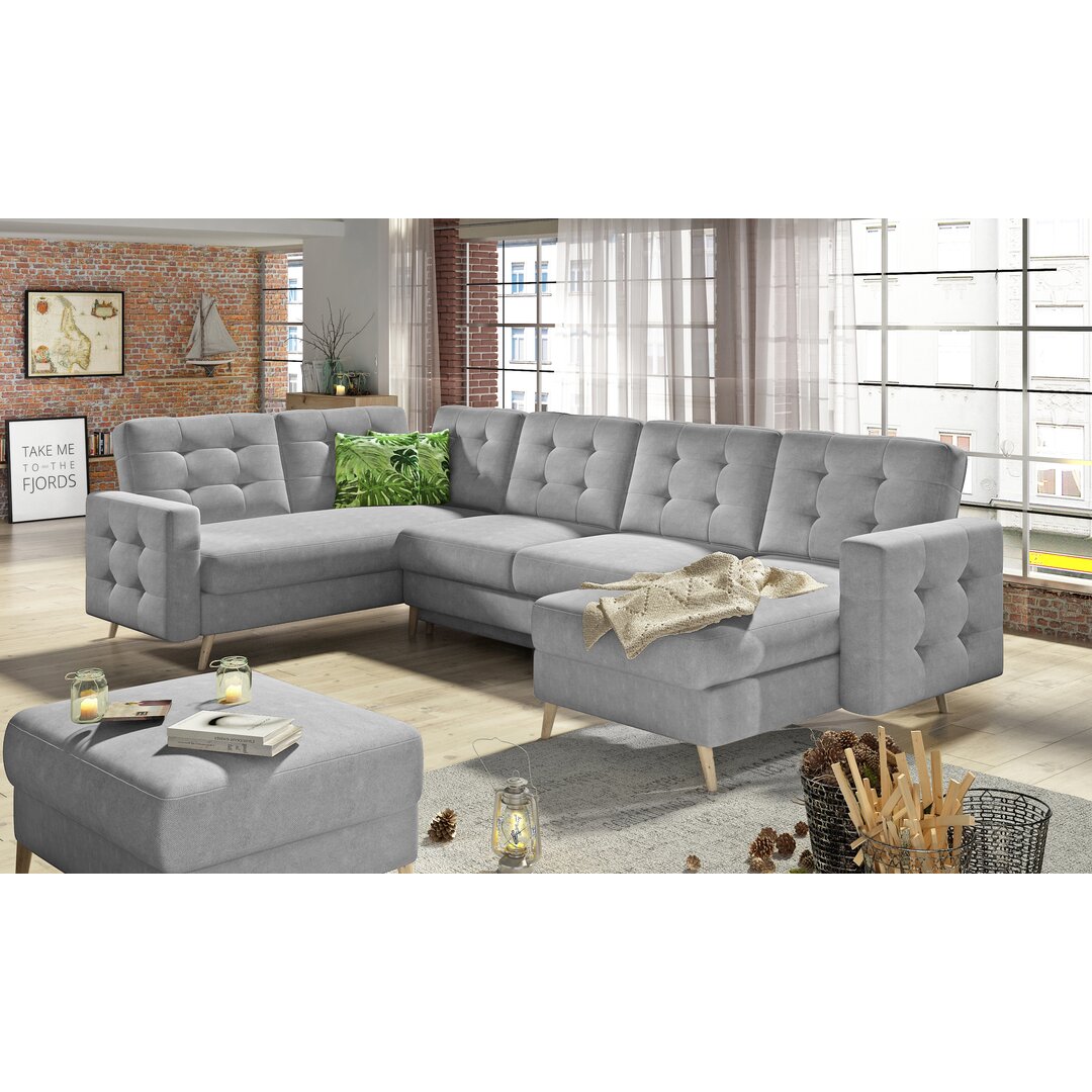 Ecksofa Northwich mit Bettfunktion