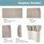 Porte-serviette pour table Papier de cuisine Serviette en lin Serviette verticale Stand Up